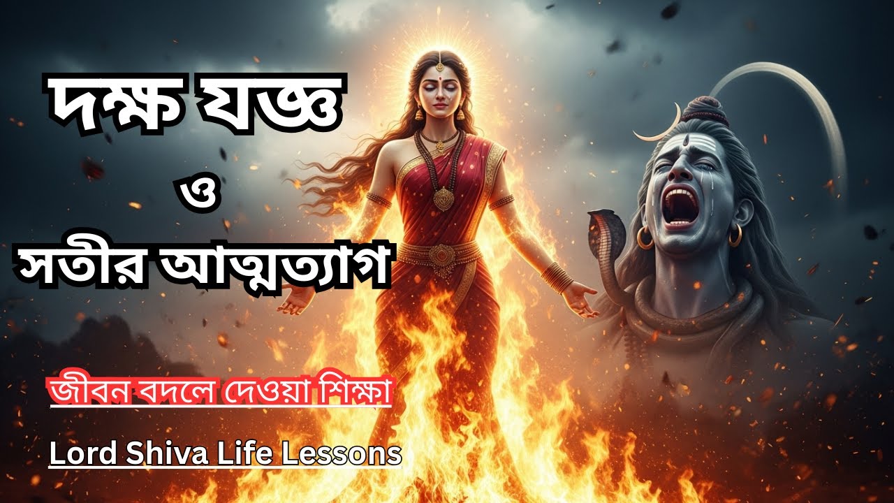 কেন শিব সতীর দেহ নিয়ে তাণ্ডব শুরু করেছিলেন? দক্ষ যজ্ঞের সেই অজানা কাহিনী | lord Shiva Story