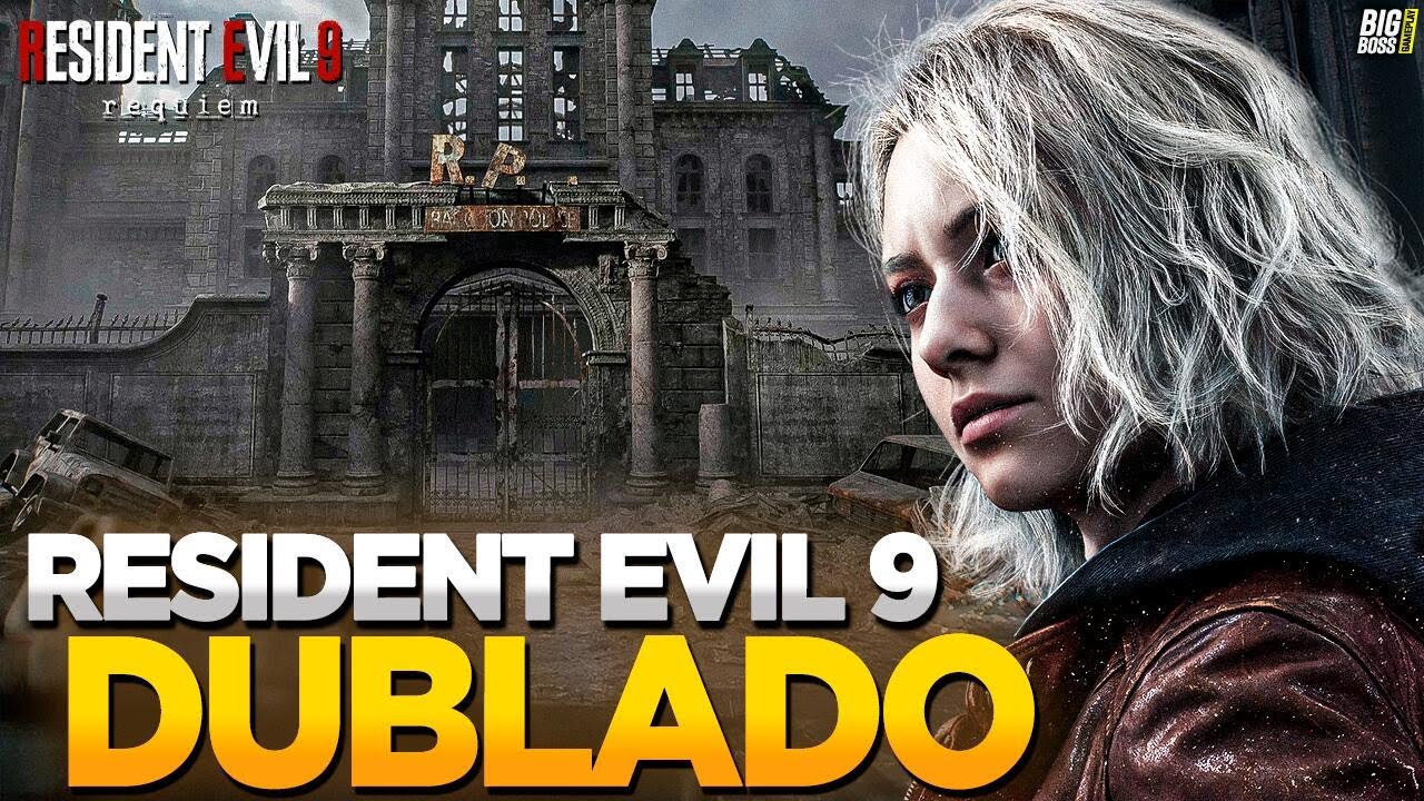RESIDENT EVIL 9 DUBLADO É INCRÍVEL!! NÃO É IA 🚨