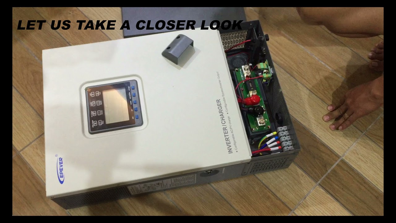 Unboxing Epever 5KW Inverter/Charger UP5000 HM8042