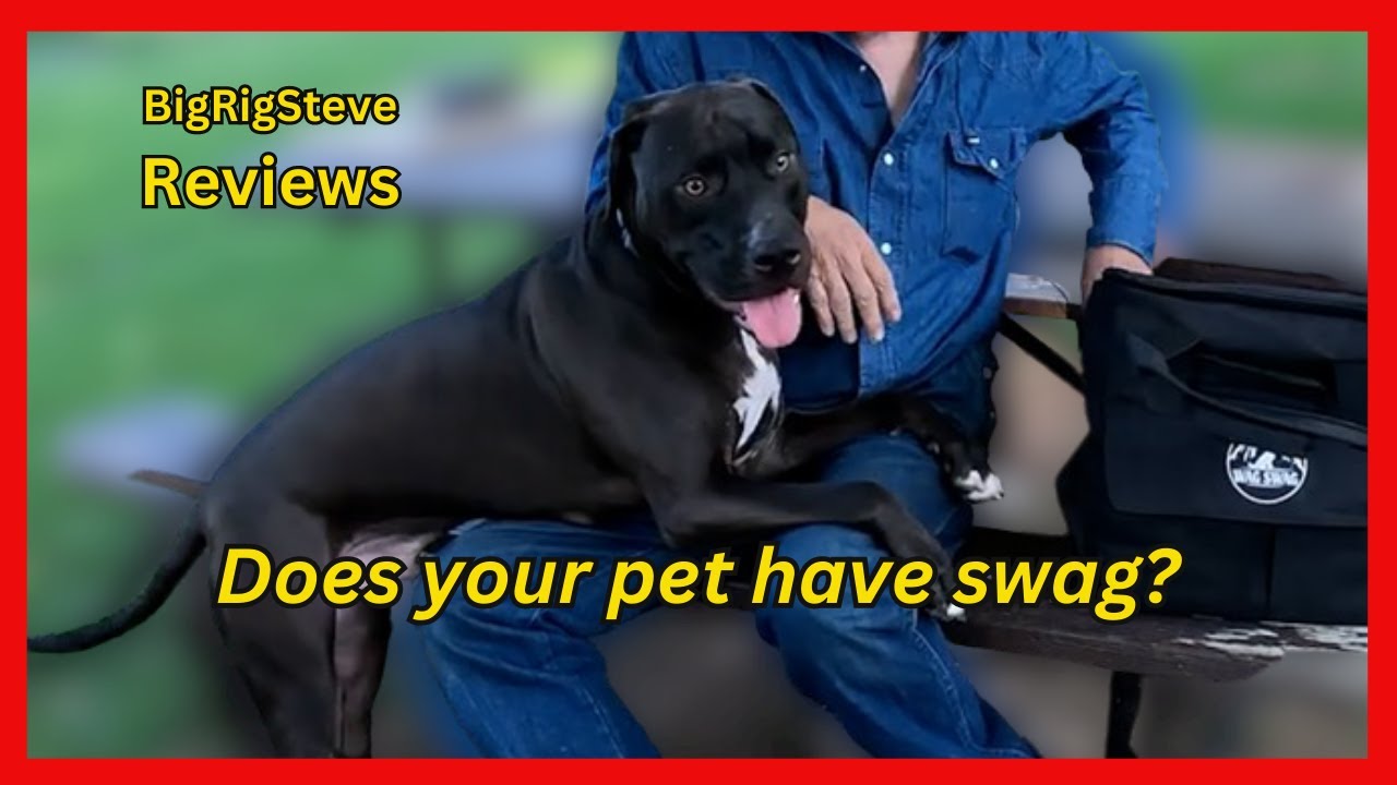 BigRigSteve reviews the WagSwag pet travel bag