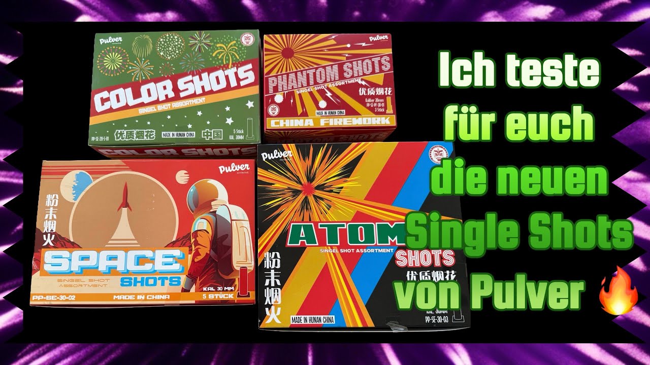 Ich habe alle neuen Single Shots von Pulver getestet! 💪🏻🔥