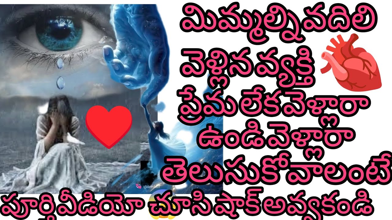 మిమ్మల్ని వదిలివెళ్ళిన వ్యక్తి ప్రేమలేఖవెళ్లారా ఉండివెళ్లారా తెలుసుకోండి#6300511306#tarot#vairal 🤔
