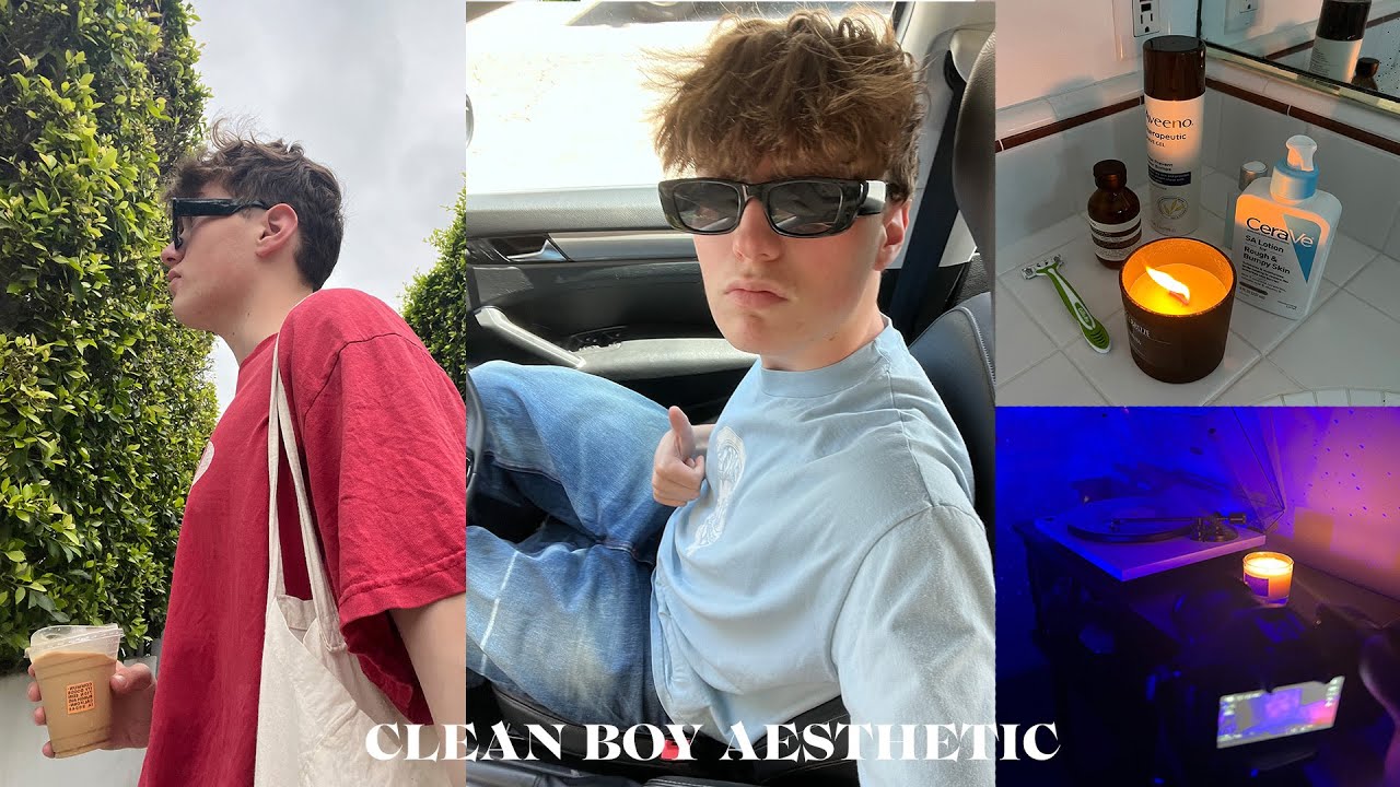 THE ULTIMATE CLEAN BOY AESTHETIC VLOG: workout routine, healthy meal ideas & selfcare nights
