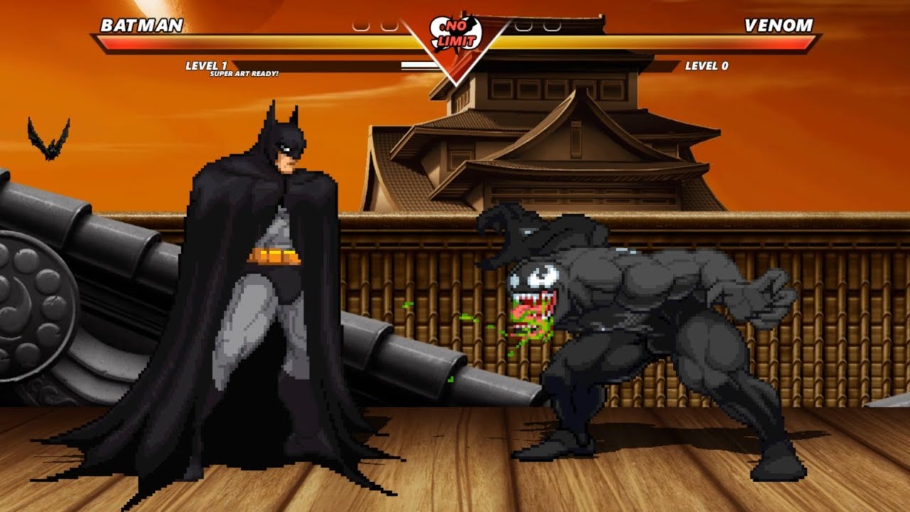 BATMAN vs VENOM - Epic Combat @(1080) - 60fps&radic;