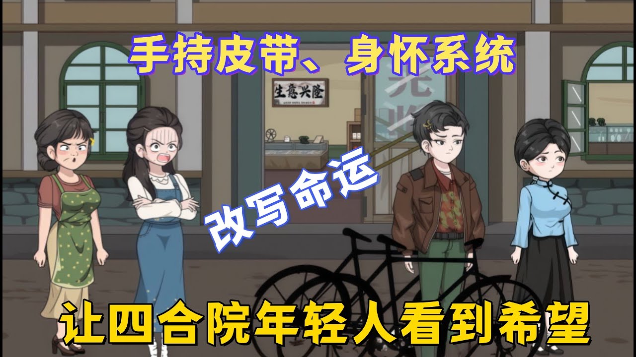 穿越五十年代，开局成为手握高薪的食品厂司机，手持皮带、身怀系统，改写命运，让四合院年轻人看到希望#沙雕動畫#動漫#動畫#甜寵#都市#穿越#小說#有聲書