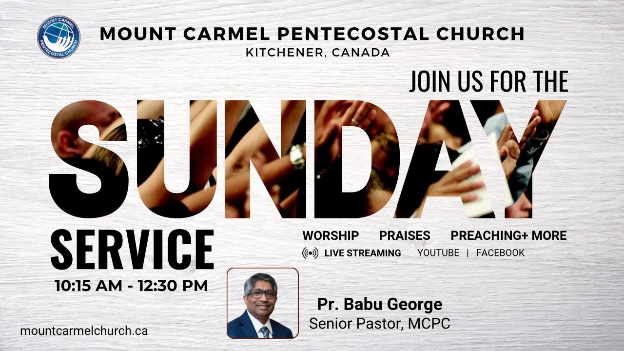Sunday Service | Nov 30, 2025 | Mount Carmel Pentecostal Church