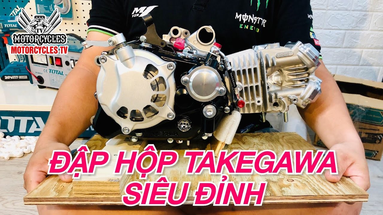 Video 341: Đập Hộp Cục Máy Có Gía Khủng Đồ Chơi Gắn Wave Takegawa | Motorcycle TV