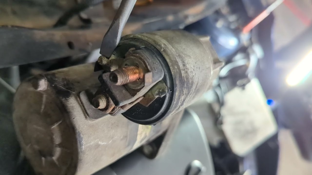 Nissan Micra K12 DIY Starter Motor Location and Replacement