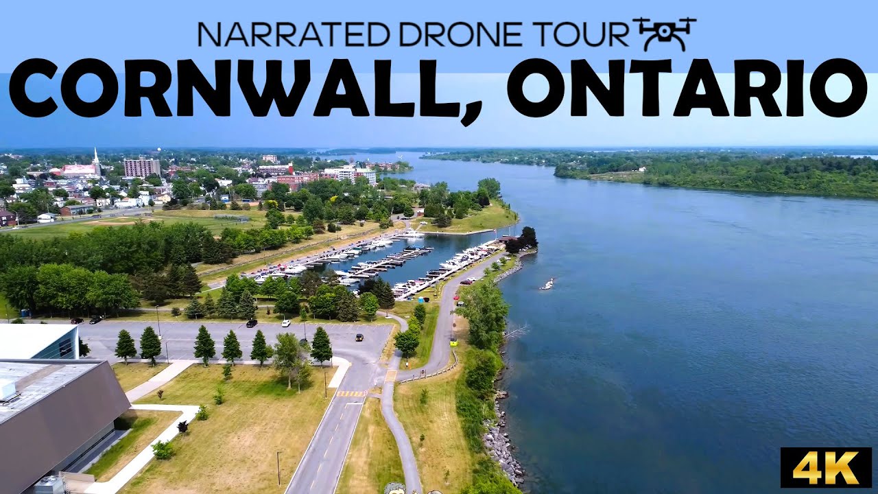 🛩️ Cornwall, Ontario 🌊 4K Drone