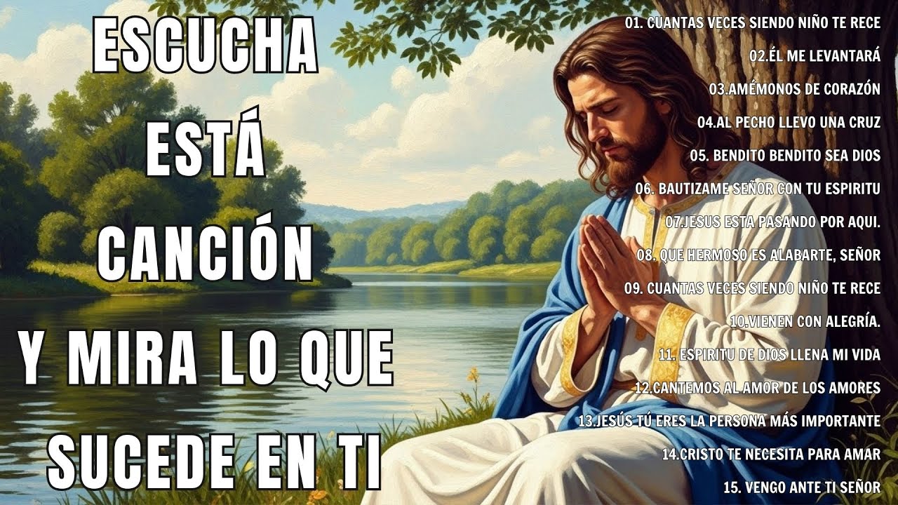 ALABANZAS CATÓLICAS QUE ALIVIAN EL ESTRÉS Y LA ANSIEDAD 🙏🏻🙏🏻TOP 100 MÚSICA CATÓLICA 2025