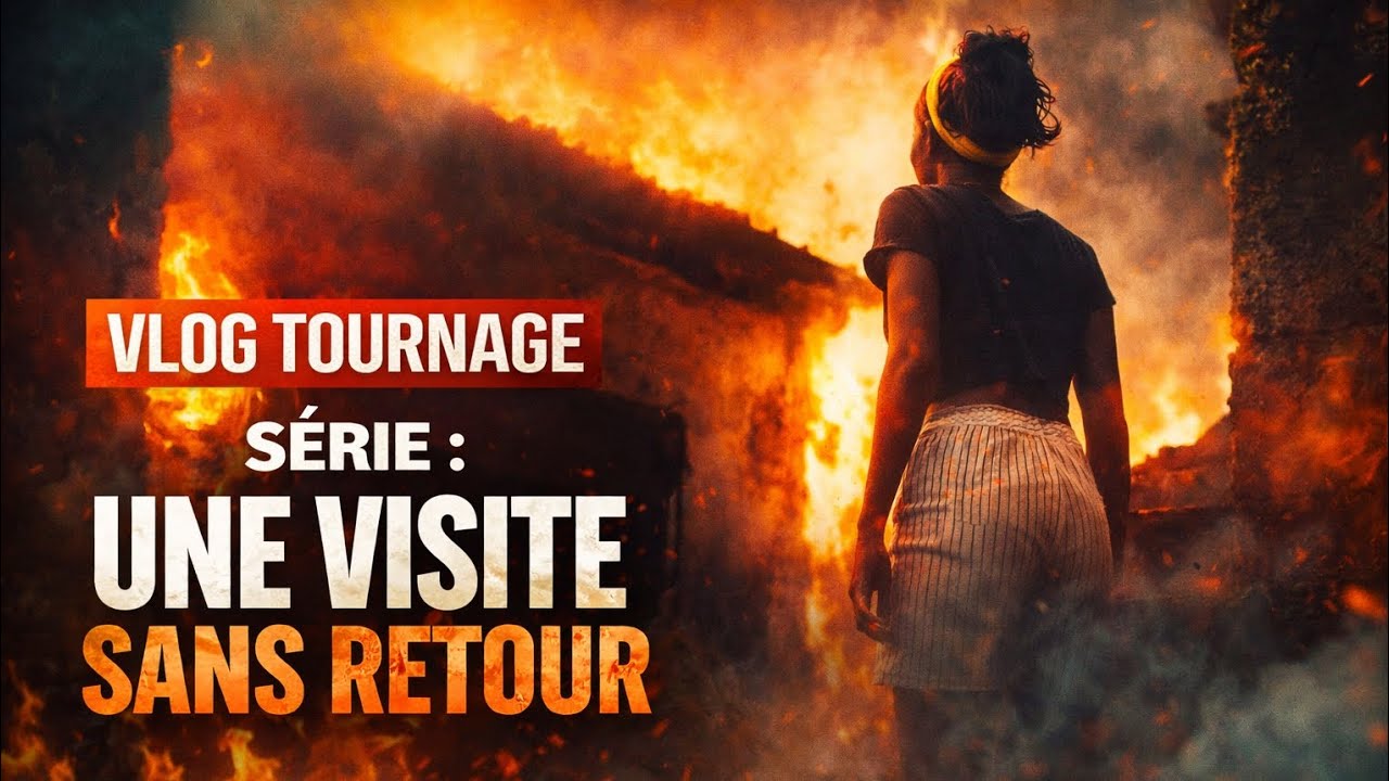 UNE VISITE SANS RETOUR |Vlog Tournage HUMOUR viral #viral 