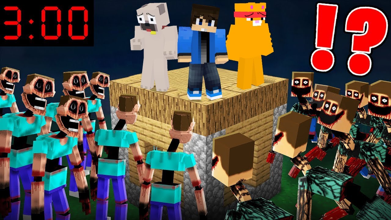 DANI és KIIS  vs IJESZTŐ MIMICER TÁMADÁS A MINECRAFTBAN!