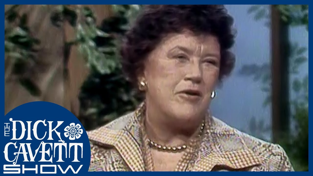 Julia Child Shows Off Brand New Food Processors | The Dick Cavett Show