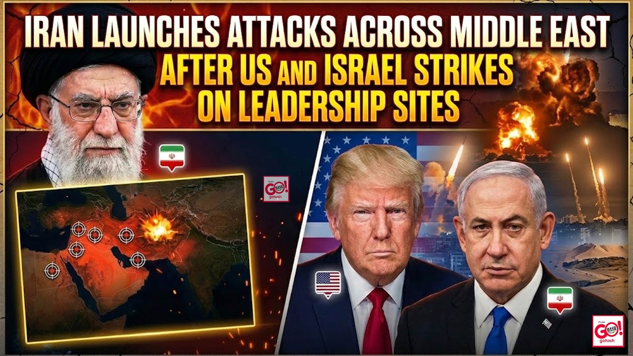IRAN LAUNCHES ATTACKS ACROSS MIDDLE EAST AFTER US AND ISRAEL STRIKES ON LEADERSHIP SITES