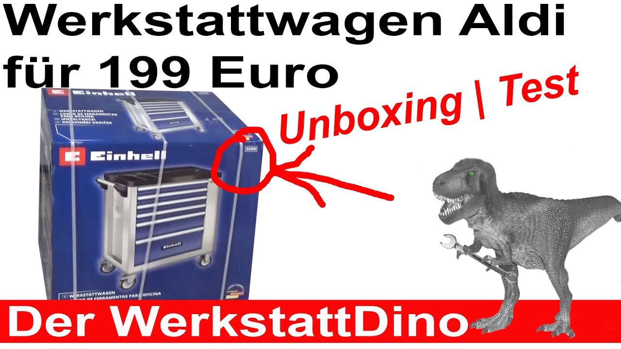 Werkstattwagen Einhell Aldi (für 199 Euro)
