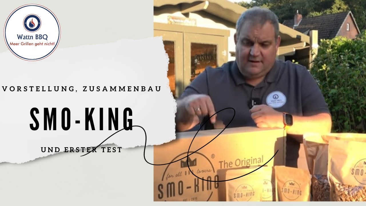 Der SMO-KING (Produktvorstellung und Aufbau): DIE Smoker Alternative
