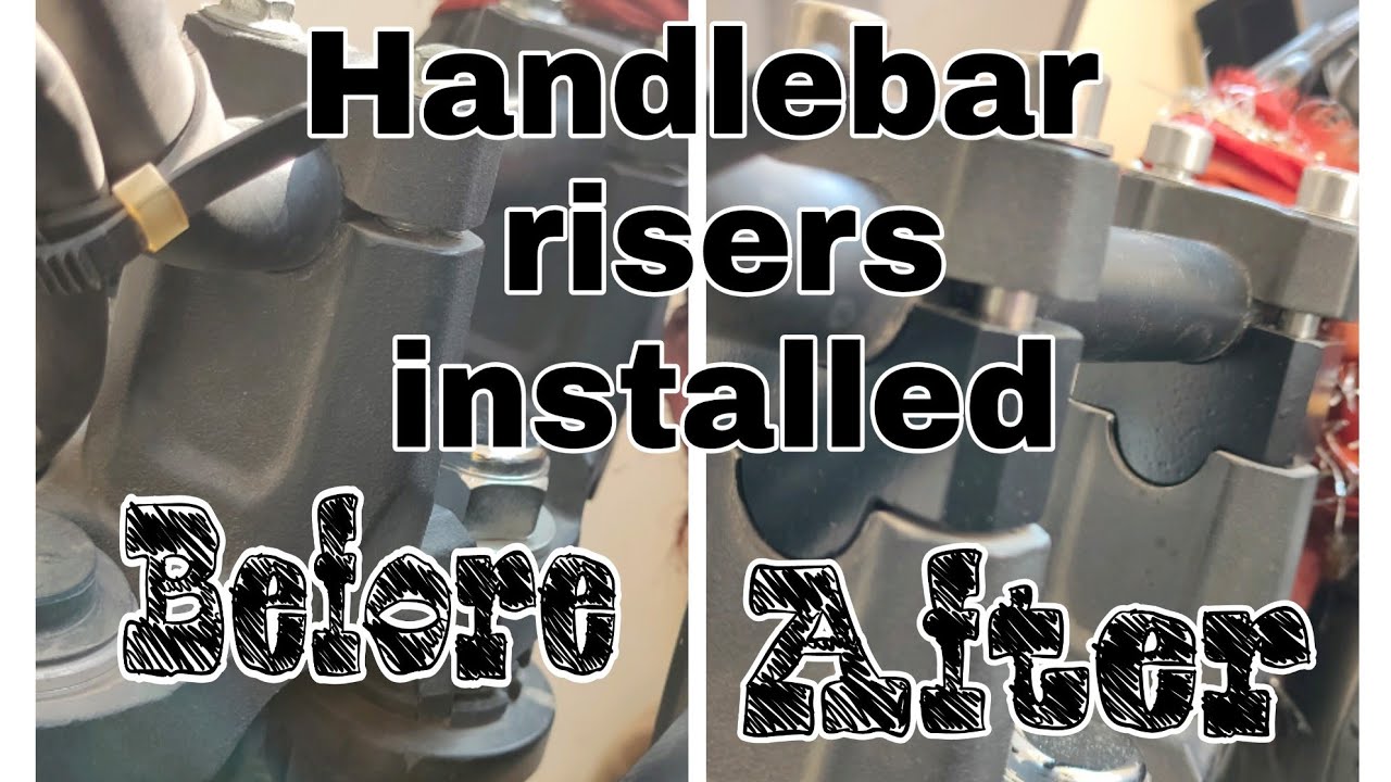 Installing Handle bar riser in Yamaha FZ25 ABS Bs4 Vlog 04