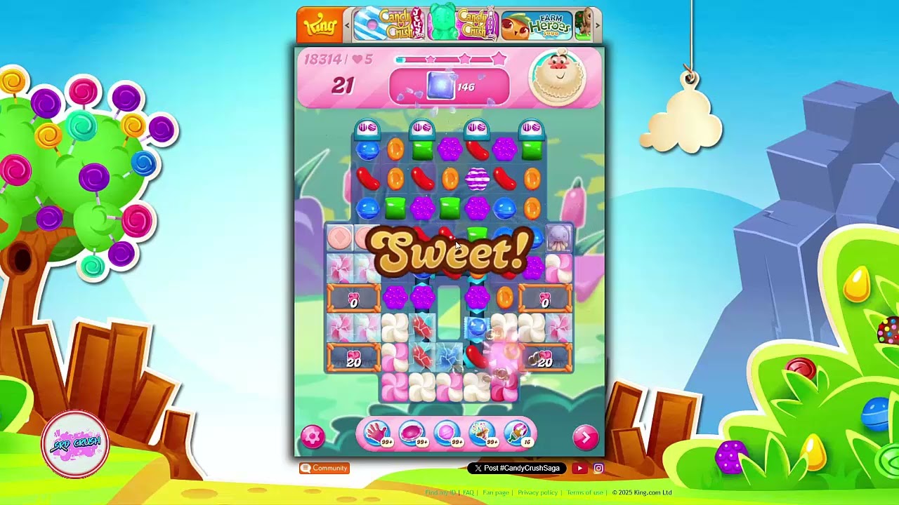 Candy Crush Saga Level 18314
