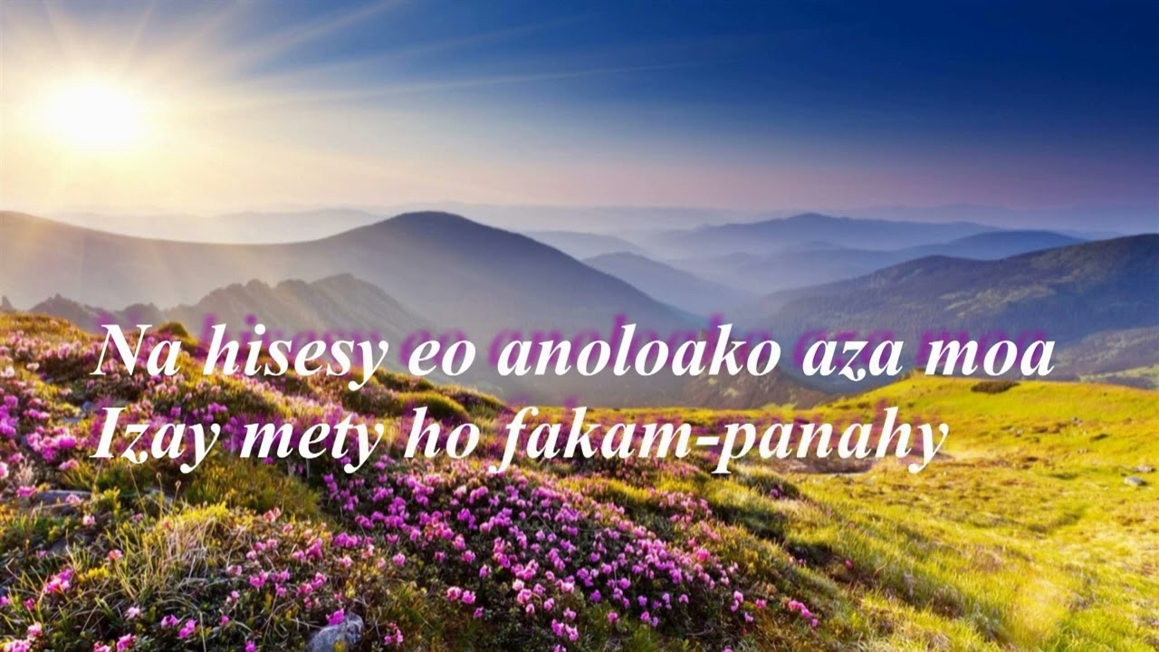 MOA JESOSY VE TSY AHY - Ndriana RAMAMONJY - Instrum