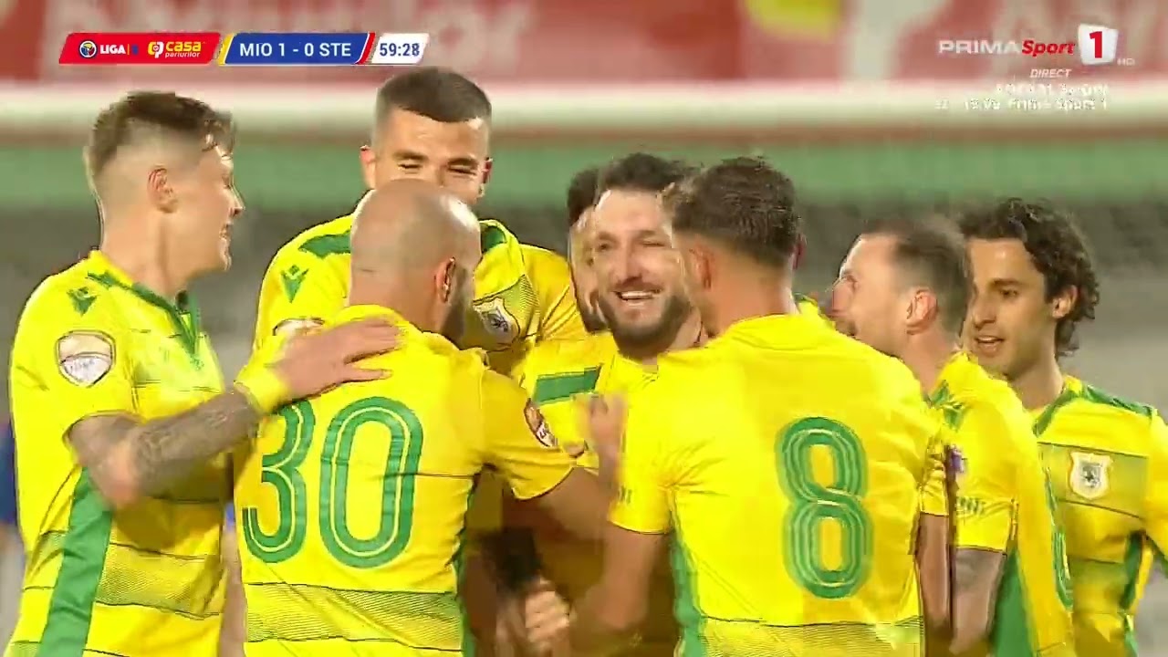 REZUMAT: CS Mioveni - Steaua 2-0. Sezon ratat: steliştii merg în PLAY-OUT