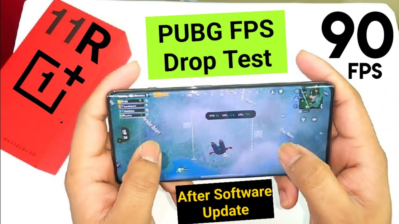 Oneplus 11r PUBG 90fps Drop Test After Software Update #oneplus11r 🔥🔥🔥