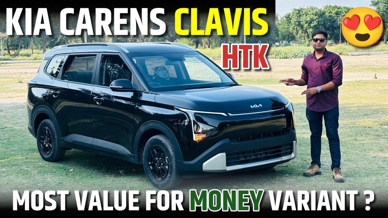 2025 Kia Carens Clavis HTK Variant Review ✅🔥 l Kia Clavis Htk model Walkaround ✅ l MRCars