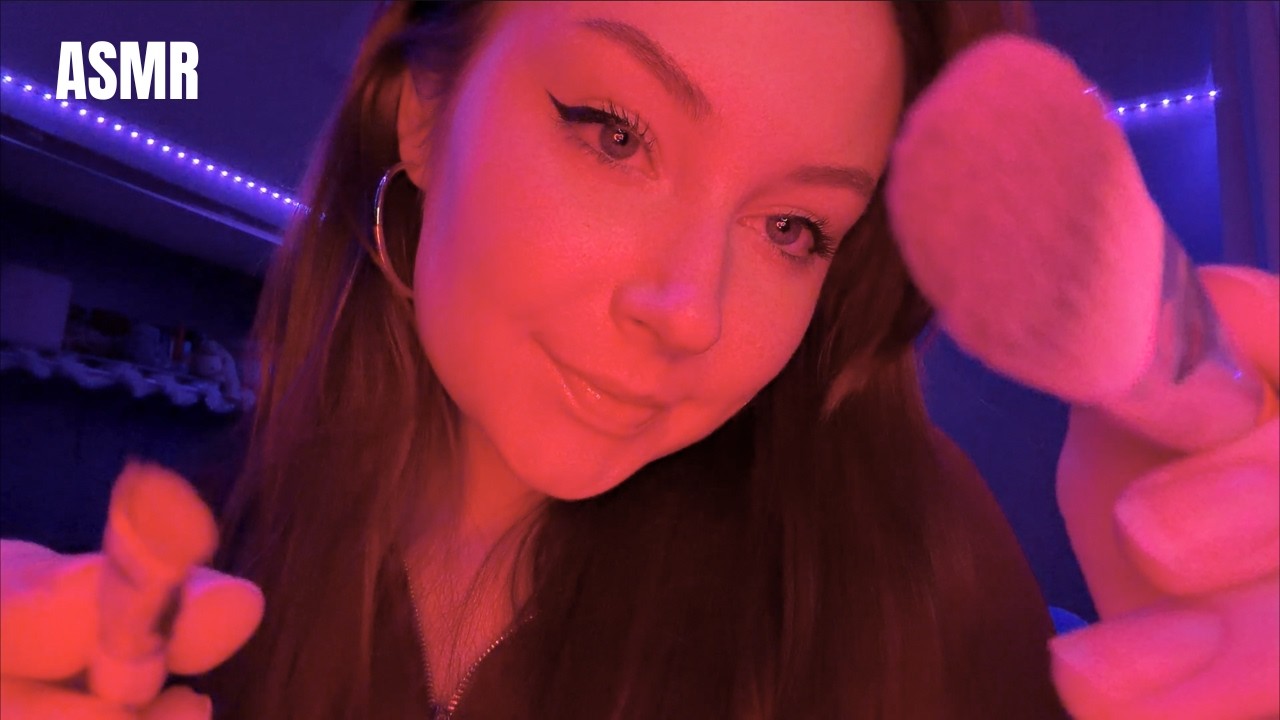 ASMR Fast Makeup Application ♡ Tingly and Aggressive