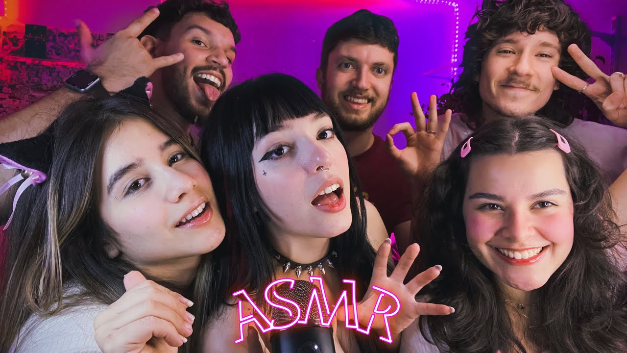 ASMR COM AMIGOS