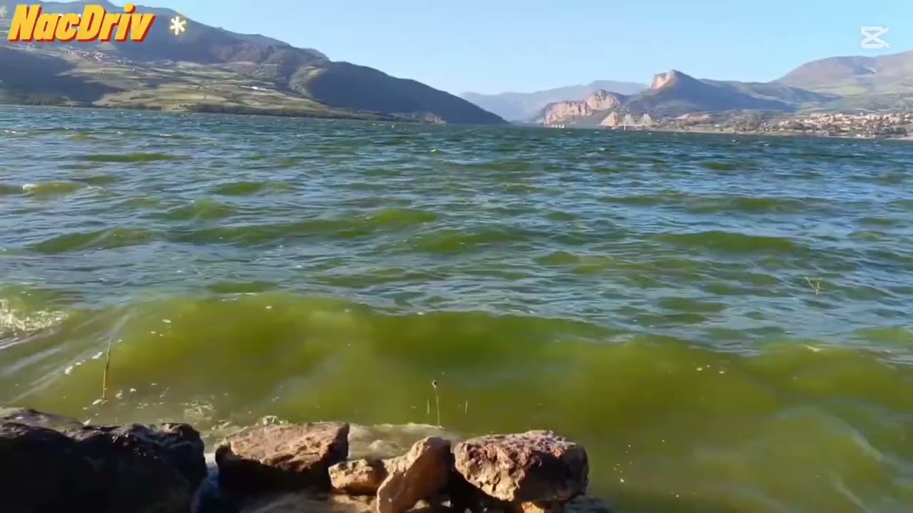 لحظات مهيبة على سد بني هارون - ميلة ...A majestic view of the beni Haroun dam - mila