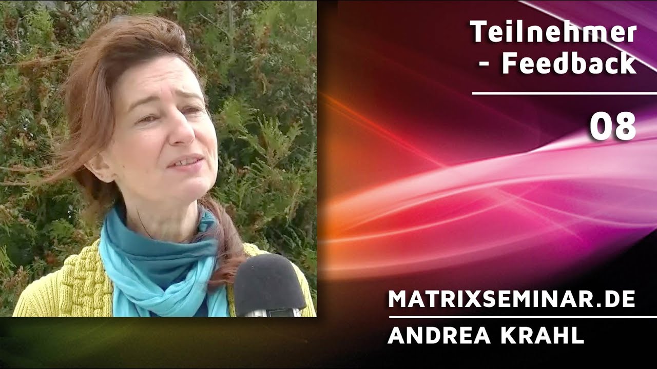 VIDEO-FEEDBACK 08  |  SEMINAR MATRIX QUANTENHEILUNG