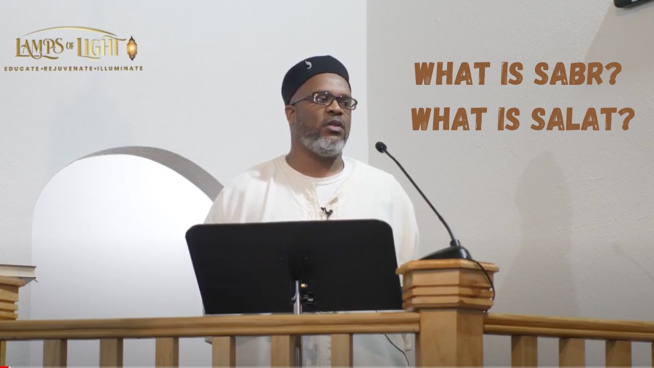 SEEK DIVINE HELP WITH PATIENCE AND PRAYER |  KHUTBA by USTEDH TABARI ZAHIR