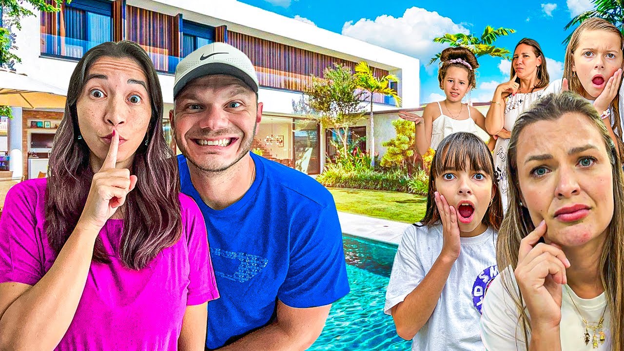 INVADIMOS A CASA DA VALENTINA PONTES E DA LAURINHA E HELENA