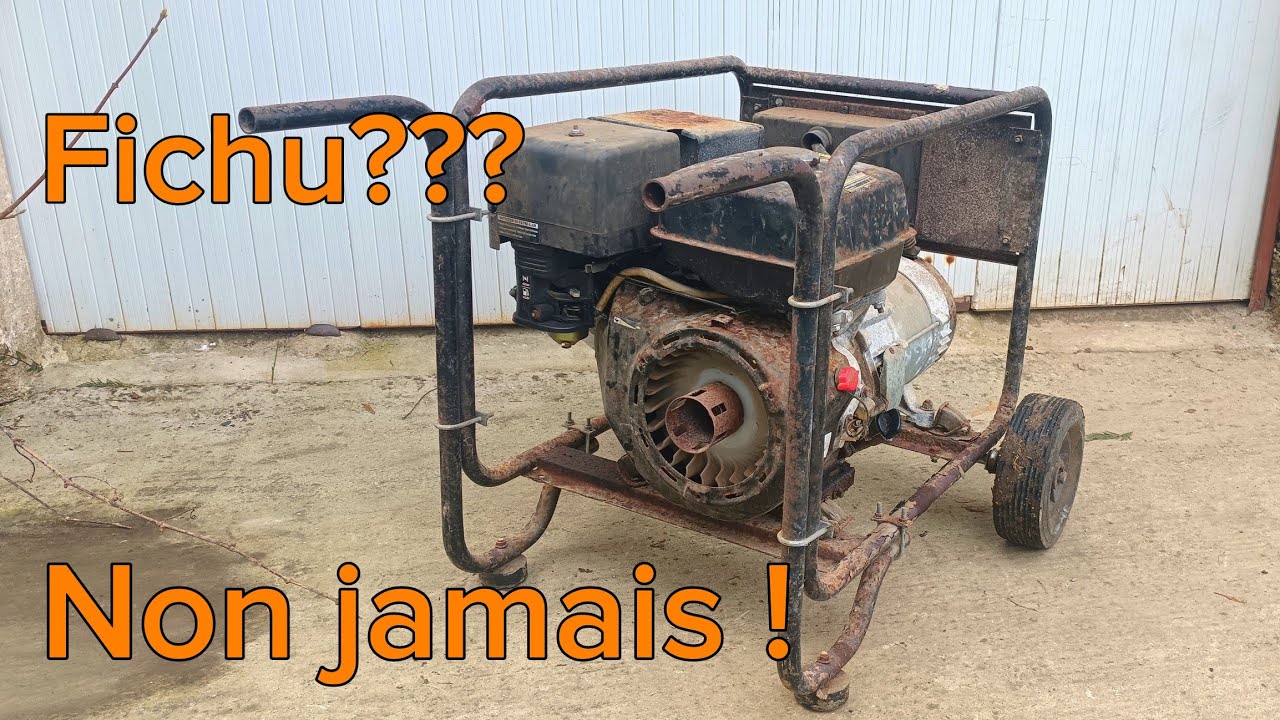 Tutoriel nettoyage carburateur. Groupe électrogène!!! 🚨⚡