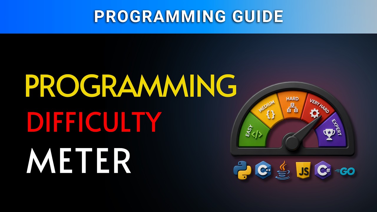 Programming Language Difficulty Meter (Ranking 10 to 1)