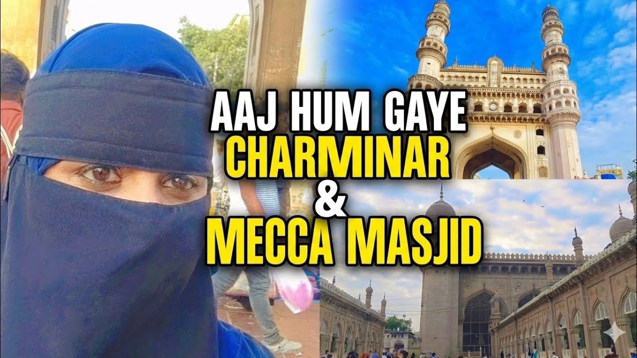 Aaj Hum Gaye Charminar aur Mecca Masjid! | Hyderabad Vlog 🇮🇳