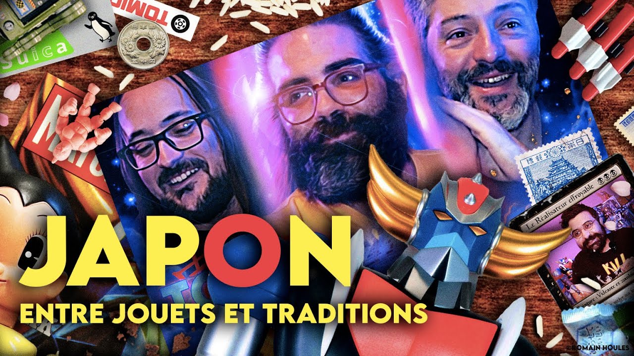 Japon : Entre Jouets et Traditions (Feat @benzaieTV, @PapaBlender, @RomainHoules) - ABYstyle Studio