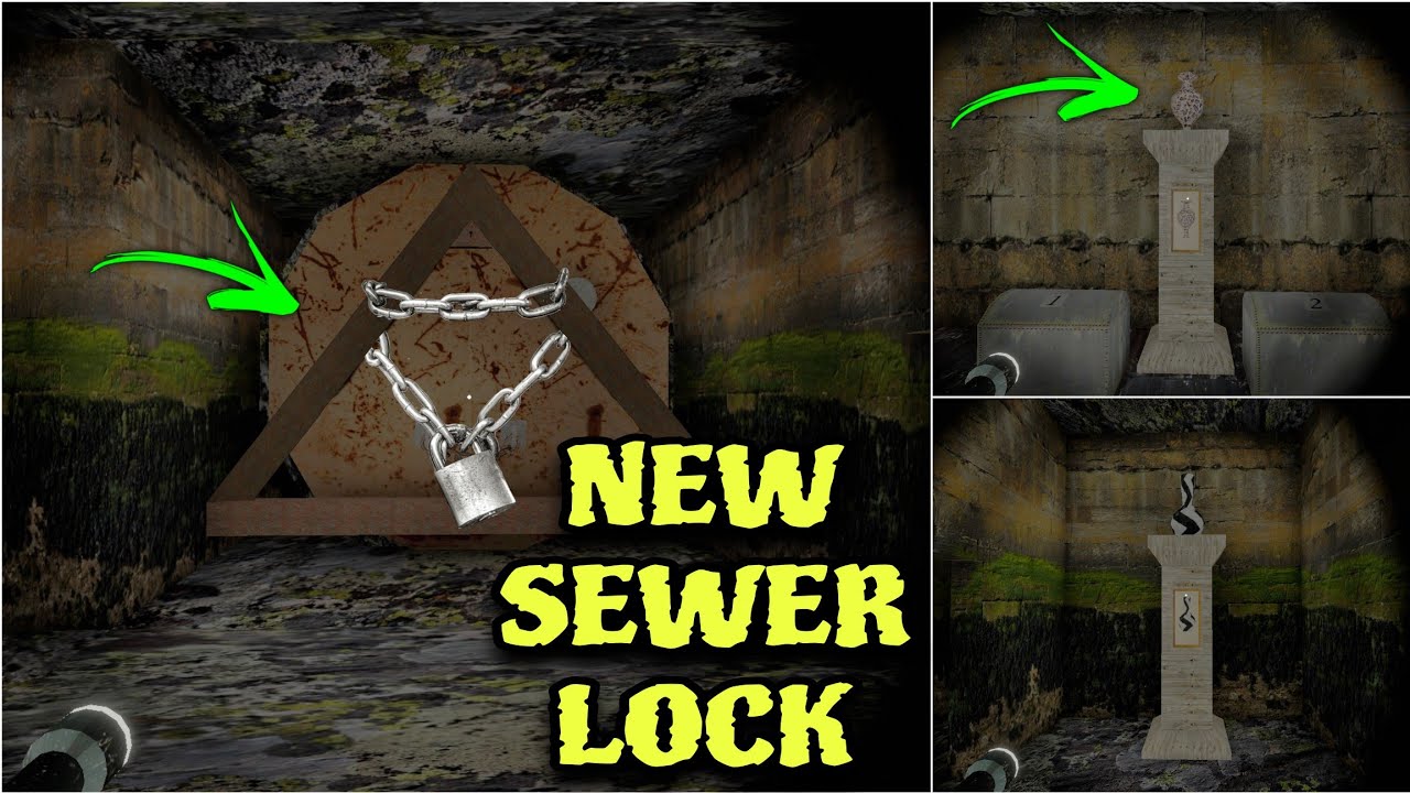 Granny v1.9 – NEW Sewer Lock | NO ESCAPE Without the Vases