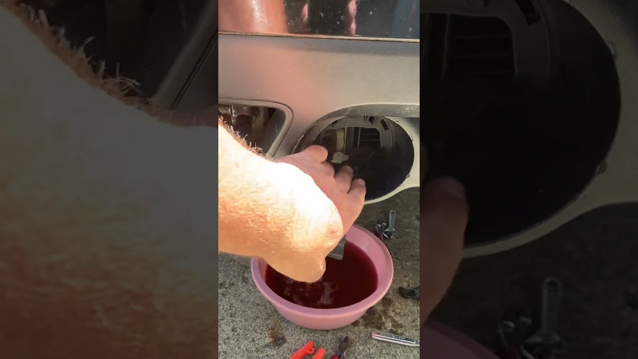 Drain coolant 2015 Jeep Patriot without removing wheel and bumper