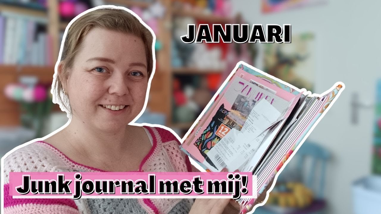 Junk Journal Januari | Ontspannen knippen, plakken, knutselen & Creatieve Inspiratie