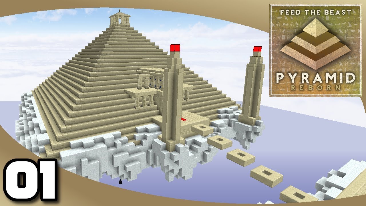FTB Pyramid Reborn - Ep. 1: A New Challenge! | Minecraft Modded Survival Challenge Map