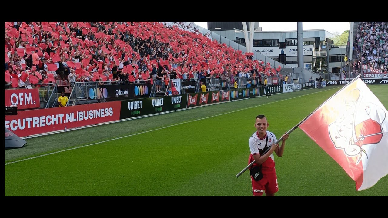 FC Utrecht - Sparta ik mag het veld op in een uitverkocht Galgenwaard