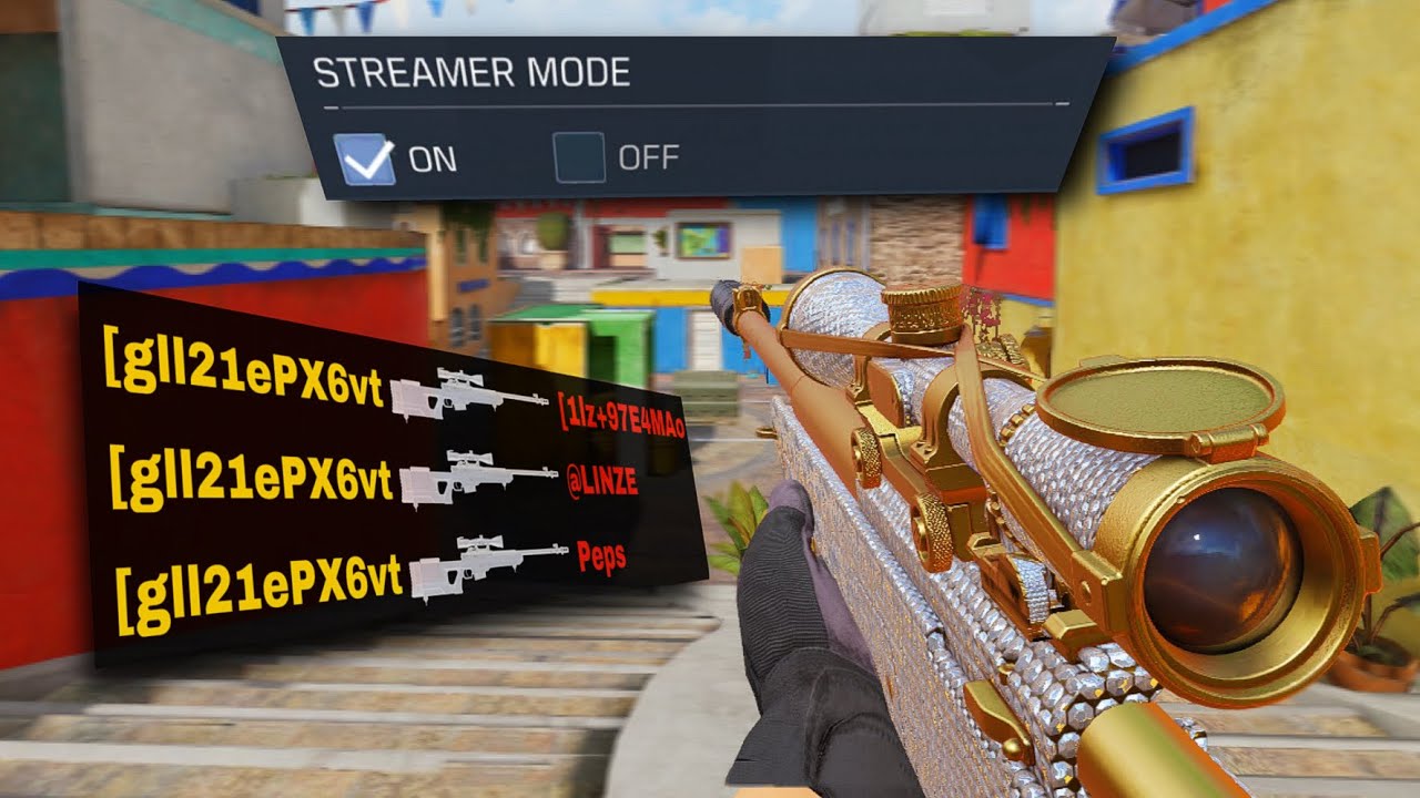 I Dropped 29 Kills in SnD with SNIPER in a STREAMER Room with my Streamer Mode