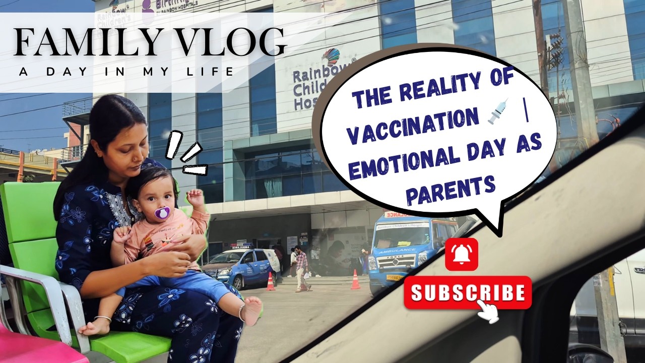 The Reality of Vaccination 💉 | Emotional Day as Parents | Life With Simmi | India Vlog