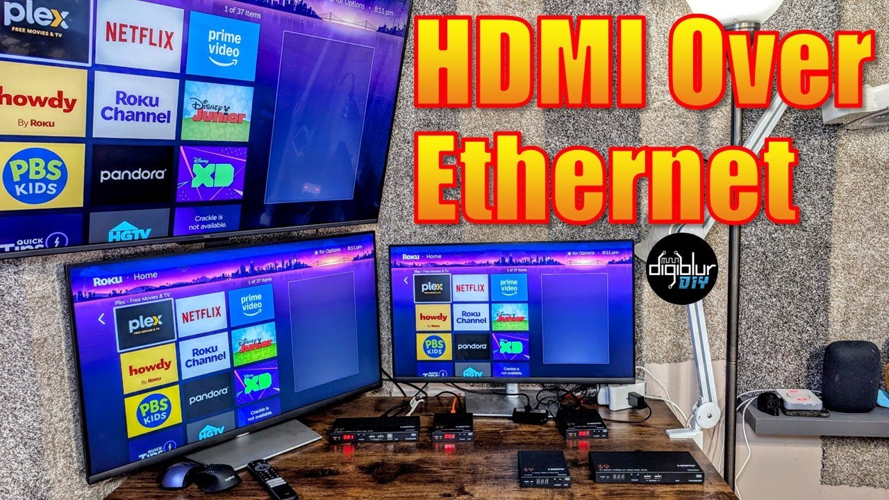 HDMI через Ethernet: как передавать видео в любую точку дома.