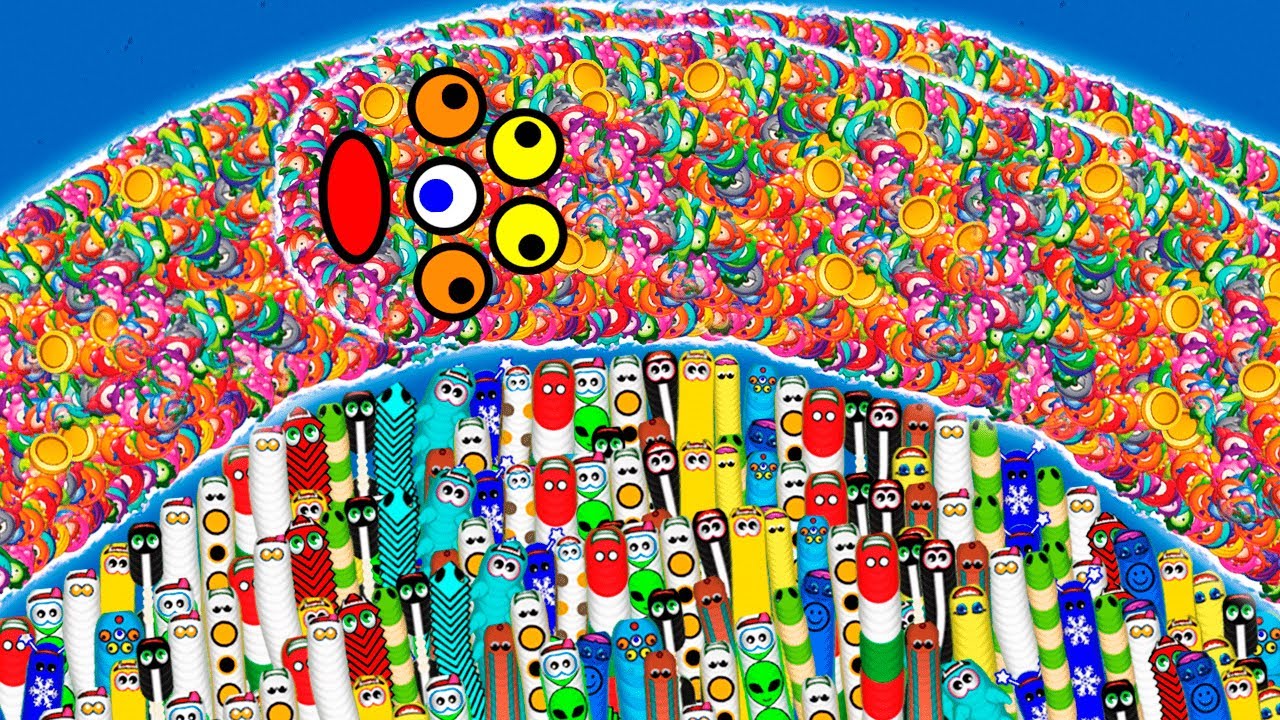 WORMSZONE.IO 001 TROLL HACKER SLITHER SNAKE TOP 01 / Epic Worms Zone Best Gameplay! #69