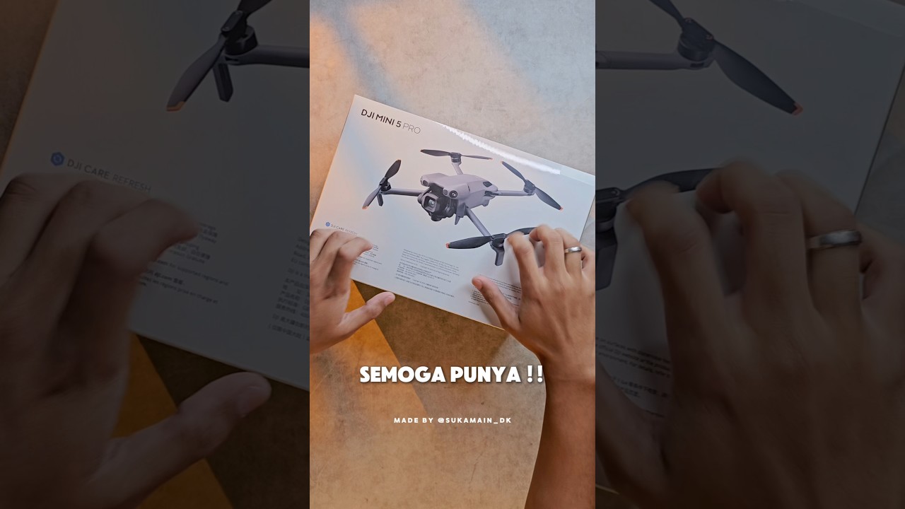 Unboxing DJI MINI 5 PRO INDONESIA
