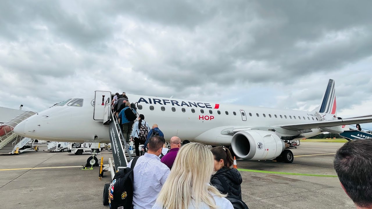 TRIPREPORT | Air France by HOP! (Economy) | Edinburgh to Paris Roissy CDG | Embraer E190
