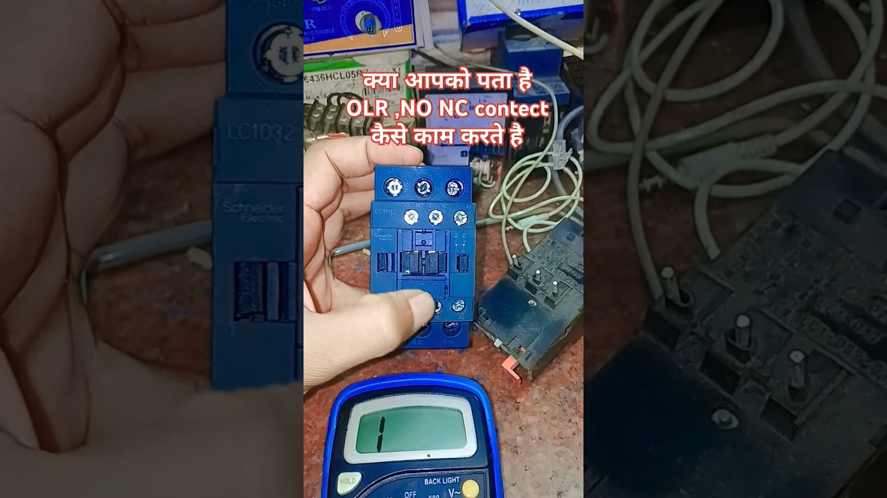OLR Relay NO NC contect How to work 
