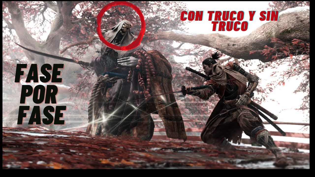 Sekiro Como derrotar a la MONJA CORRUPTA de varias formas