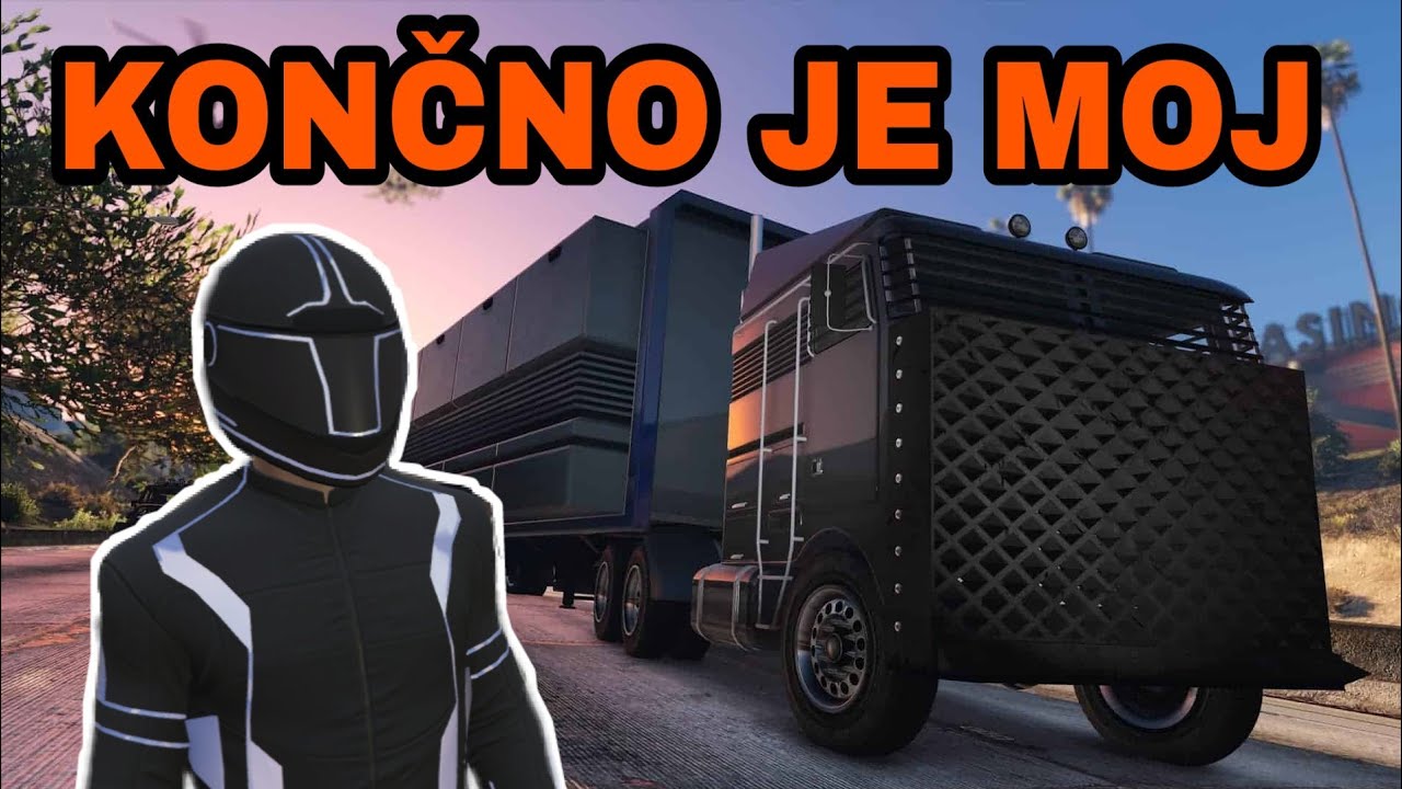 Končno sem si kupil vojaški tovornjak / GTA 5  [SLO]